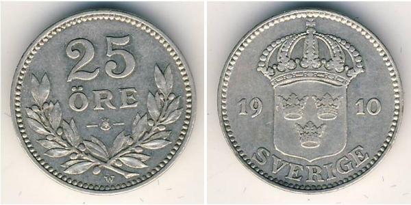 25 Ore Suecia Plata 