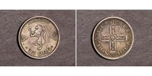 25 Ore Norway Silver Haakon VII of Norway (1872 - 1957)