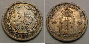 25 Ore Sweden Silver 