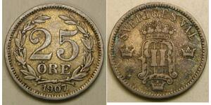 25 Ore Sweden Silver 