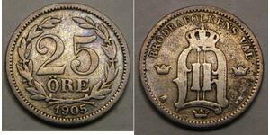 25 Ore Sweden Silver 