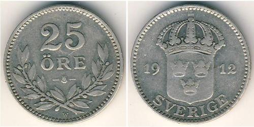 25 Ore Sweden Silver 