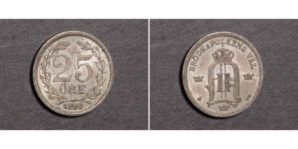 25 Ore Sweden Silver 