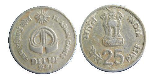 25 Paisa 印度  