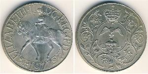 25 Penny Regno Unito (1922-) Argento Elisabetta II (1926-2022)