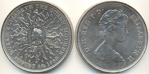 25 Penny United Kingdom (1922-) Copper/Nickel Elizabeth II (1926-2022)