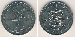 25 Penny Guèrneseyi Cuivre/Nickel 
