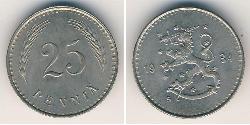 25 Penny Finnland (1917 - ) Kupfer/Nickel 