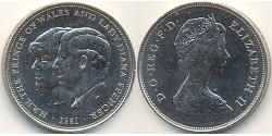 25 Penny Regno Unito (1922-) Rame/Nichel Elisabetta II (1926-2022)