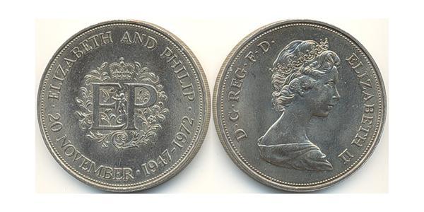 25 Penny Regno Unito (1922-) Rame/Nichel Elisabetta II (1926-2022)
