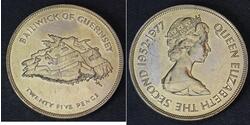 25 Penny Guèrneseyi  Elizabeth II (1926-2022)