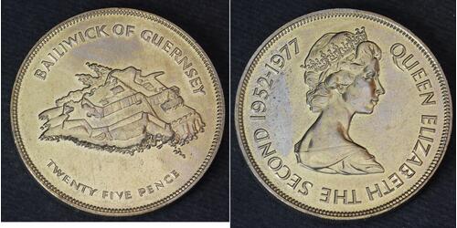 25 Penny Guèrneseyi  Elizabeth II (1926-2022)