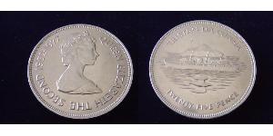 25 Penny Tristan da Cunha  Elisabetta II (1926-2022)