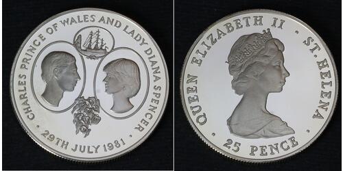 25 Penny Île Sainte-Hélène (1981 - )  