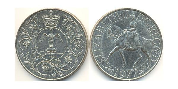 25 Penny United Kingdom (1922-) 銀 伊丽莎白二世 (1926-2022)