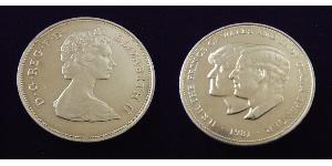 25 Penny United Kingdom (1922-) 銅/镍 伊丽莎白二世 (1926-2022)