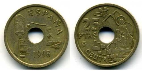 25 Peseta Kingdom of Spain (1976 - ) Bronze/Aluminium 