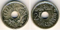 25 Peseta Reino de España (1976 - ) Bronze/Nickel 