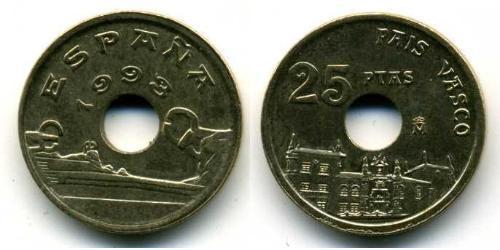 25 Peseta Regno di Spagna (1976 - ) Bronzo/Nichel Juan Carlos I (1938 - )