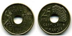 25 Peseta Reino de España (1976 - )  