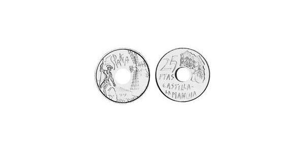 25 Peseta 西班牙 銅/镍 