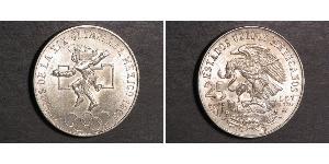 25 Peso Mexique (1867 - ) Argent 