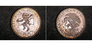 25 Peso Mexique (1867 - ) Argent 