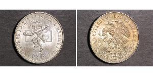 25 Peso Messico (1867 - ) Argento 