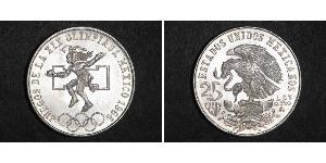25 Peso Messico (1867 - ) Argento 