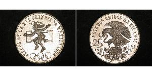 25 Peso México (1867 - ) Plata 