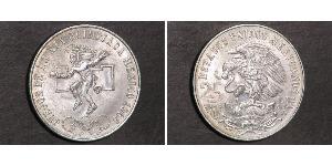 25 Peso Mexiko (1867 - ) Silber 