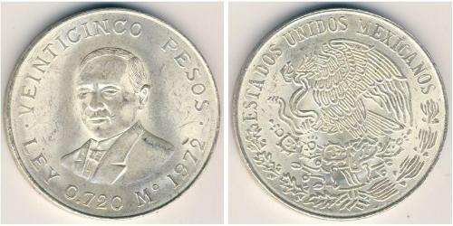 25 Peso Mexiko (1867 - ) Silber 