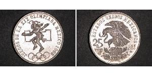 25 Peso 墨西哥 銀 