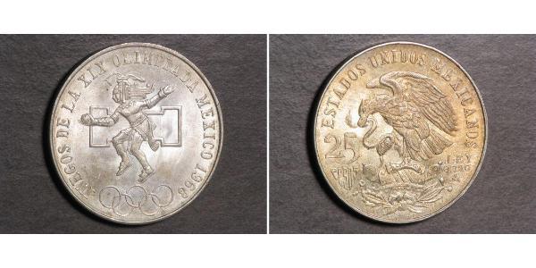 25 Peso 墨西哥 銀 