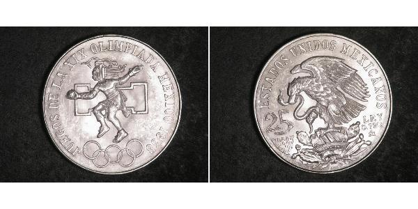 25 Peso 墨西哥 銀 