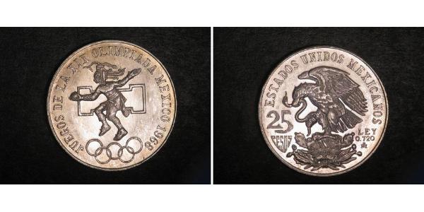25 Peso 墨西哥 銀 