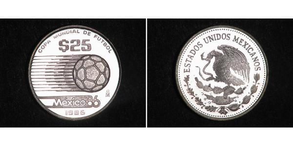 25 Peso 墨西哥 銀 