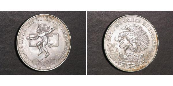 25 Peso 墨西哥 銀 
