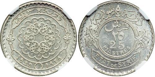 25 Piastre Syrien  