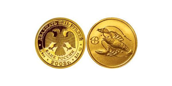 25 Ruble 俄罗斯 金 