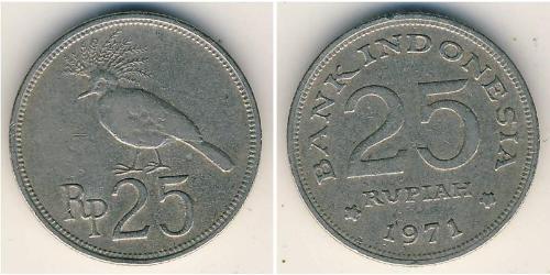 25 Rupiah Indonesia Copper/Nickel 