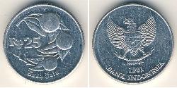 25 Rupiah Indonesia 铝 