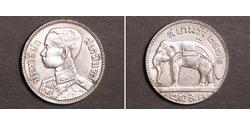 25 Satang Tailandia Plata 