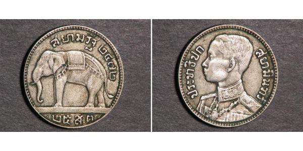 25 Satang Tailandia Plata 