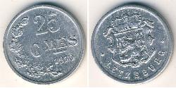 25 Sent Luxembourg (pays) Aluminium 