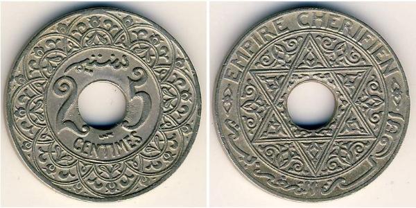 25 Sent Marocco Rame/Nichel 