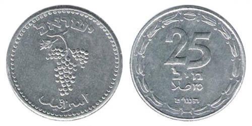 25 Shekel Israel (1948 - ) Aluminium-Magnesium 