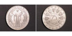 25 Shilling Republic of Austria (1955 - ) Argent 