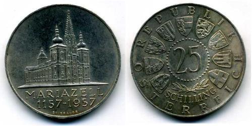 25 Shilling Republic of Austria (1955 - ) Argent 