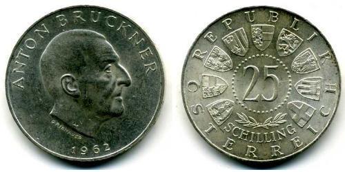 25 Shilling Republic of Austria (1955 - ) Argent 